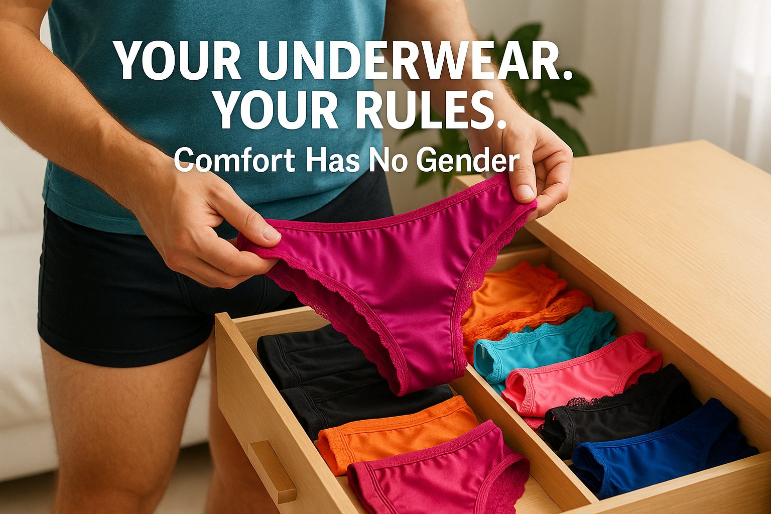 Underwear Drawer Plot Twist: Why More American Men Are Rocking Women’s Panties (And Why You’ll Never Go Back!)